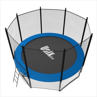 Батут UNIX line 8 ft outside (Blue)