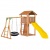 Уютный столик со скамейками и тентом Rainbow Play Sistems (Cozy Picnic Table RYB)