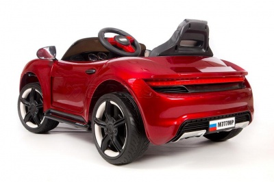 Электромобиль Barty Porsche Sport М777МР красный