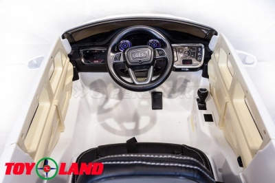 Электромобиль ToyLand Audi Q7 высокая дверь белый