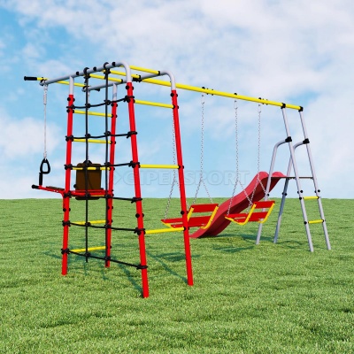 Дачный комплекс Romana "Богатырь Плюс" + ЦЕПНЫЕ качели R 103.12.04