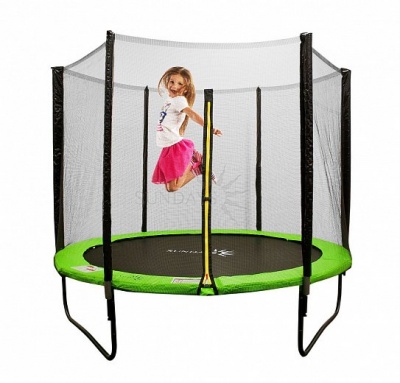 Батут с защитной сеткой и лестницей Sundays Champion 305 см - 10ft