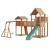 Jungle Palace + bridge Link + cottage(без горки) + Rock + Рукоход с сидушкой Jungle Palace + bridge Link + cottage(без горки) + Rock + Рукоход с сидушкой