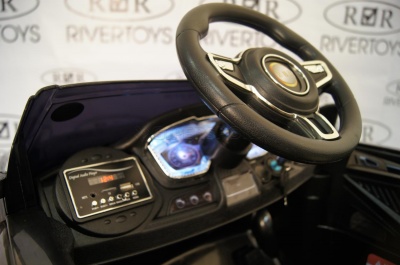 Электромобиль RiverToys BENTLEY CONTINENTAL SUPERSPORTS JE1155 (белый)