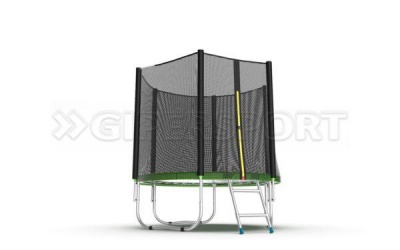 Батут SportElite 3,05м MZ-10FT-M с защитной сеткой внутрь и лестницей