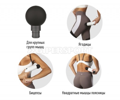 Перкуссионный массажер для тела Yamaguchi Massage Gun PRO