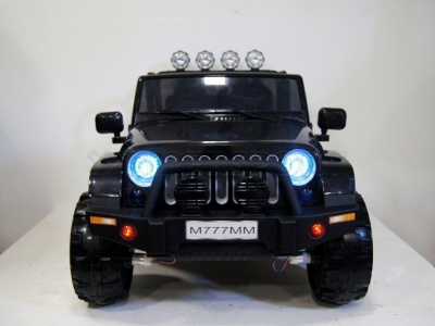 Электромобиль RiverToys JEEP M777MM 4*4 Black
