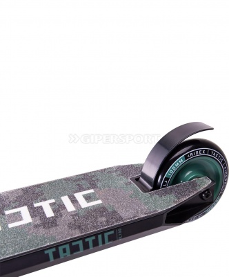 Самокат трюковый Ridex Tactic green 100 мм