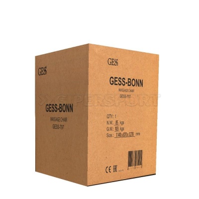 Массажное кресло Gess Bonn GESS-797 (черное)