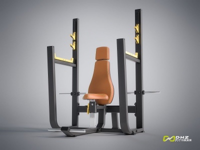 Скамья для вертикального жима штанги DHZ E-1051В | sportres.ru