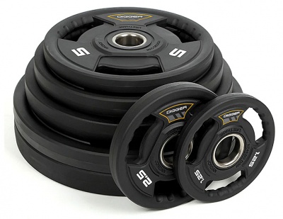 Диск олимпийский полиуретановый 1,25 кг. Hasttings Digger HD51C3A-1,25 | sportres.ru