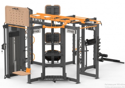Мультистанция для функционального тренинга Fitex Pro KF-S5 | sportres.ru