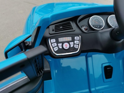 Электромобиль BMW X5M синий