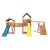 Jungle Palace + bridge Link+ cottage + climb Jungle Palace + bridge Link+ cottage + climb