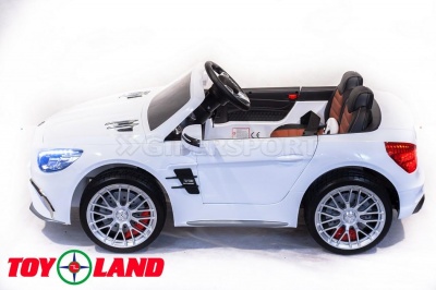 Электромобиль ToyLand Mercedes-Benz SL65 AMG белый