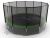 Батут с внешней сеткой и лестницей EVO JUMP External 16ft (Green) + нижняя сеть