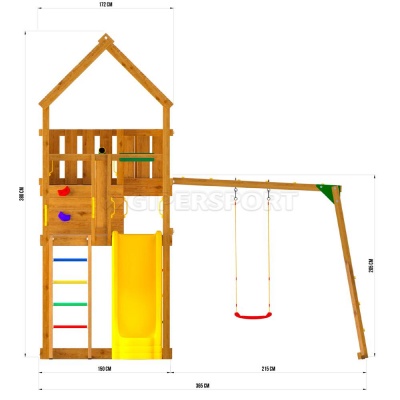 Детские городки Jungle Gym JP10 Тибет