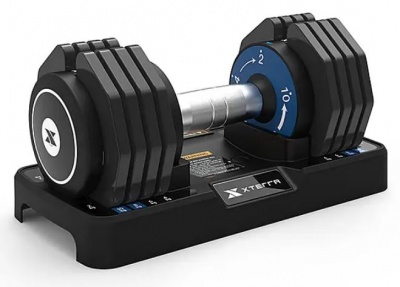 Гантель регулируемая XTERRA 2-10 кг. Hasttings AD10 | sportres.ru