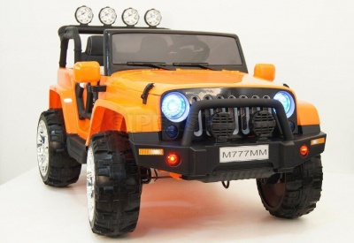 Электромобиль RiverToys JEEP M777MM 4*4 Orange