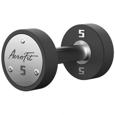 Набор полиуретановых гантелей , 2,5-25 кг, 10 пар AeroFit AFPUDB2.5-25