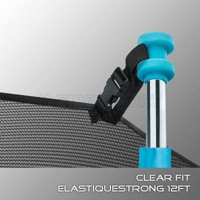 Батут Clear Fit ElastiqueStrong 12ft
