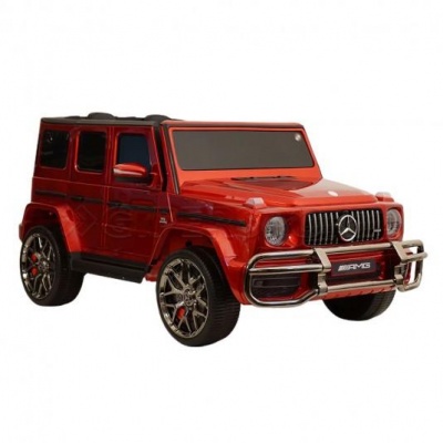 Детский электромобиль RiverToys Mercedes-AMG G63 4WD (S307) черный глянец