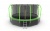 Батут Optifit Like Green 12ft с желтой крышей