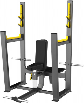 Скамья для вертикального жима штанги (Olympic Seated Bench) DHZ E-3051 | sportres.ru