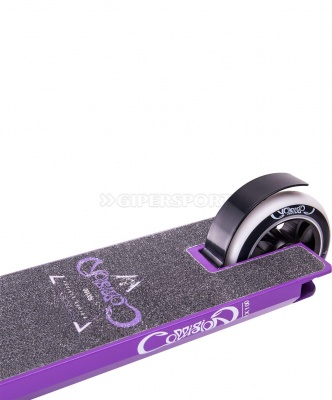 Самокат трюковый Ridex Collision purple 100 мм