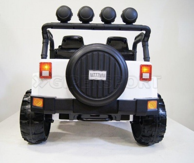 Электромобиль RiverToys JEEP M777MM 4*4 White