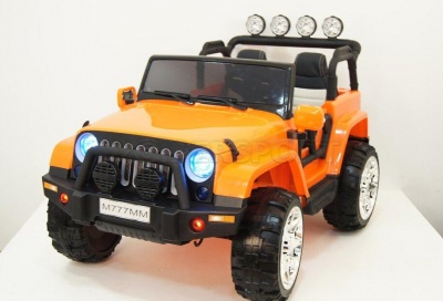 Электромобиль RiverToys JEEP M777MM 4*4 Orange