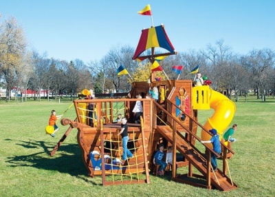 Детская площадка Rainbow Play Sistems Корабль Дизайн 2