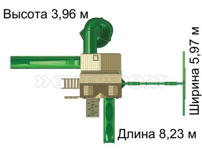 Детский игровой комплекс PlayNation Горец 2 Ривьера