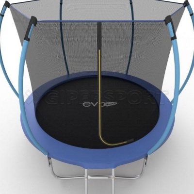 Батут с внутренней сеткой и лестницей EVO JUMP Internal 8ft (Blue)