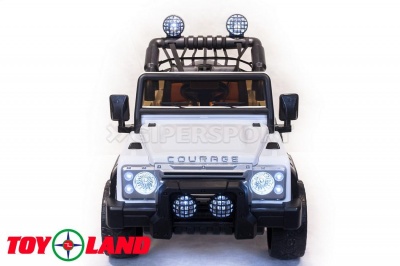 Электромобиль ToyLand LAND ROVER DK-F006 белый