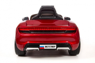 Электромобиль Barty Porsche Sport М777МР красный