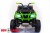 Электроквадроцикл ToyLand 0909 Grizzly Next 4x4 черно-зеленый