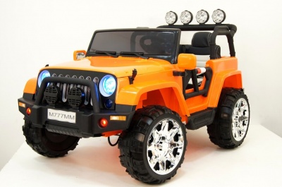 Электромобиль RiverToys JEEP M777MM 4*4 Orange
