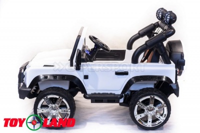 Электромобиль ToyLand LAND ROVER DK-F006 белый