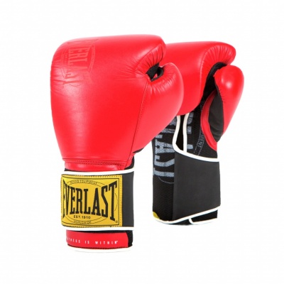 Перчатки тренировочные Everlast 1910 Classic 16oz красн