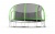 Батут Optifit Like Blue 12ft с синей крышей Батут Optifit Like Blue 12ft с синей крышей