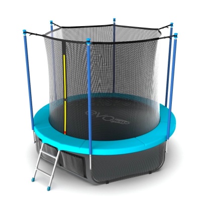 Батут с внутренней сеткой EVO JUMP Internal 12ft (Wave) + нижняя сеть