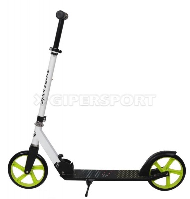 Самокат SportElite SE-310 белый/салатовый