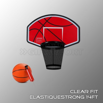 Батут Clear Fit ElastiqueStrong 14ft
