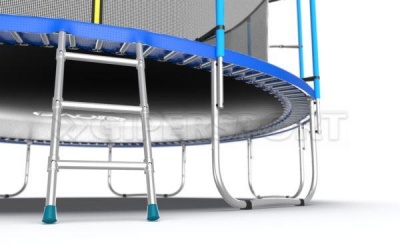 Батут с внутренней сеткой и лестницей EVO JUMP Internal 16ft (Blue)