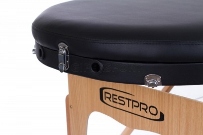 Складной массажный стол RESTPRO VIP OVAL 3 Black