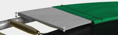 Батут Berg Favorit Regular 330 (Green) + сетка Comfort