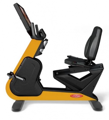 Горизонтальный велотренажёр Panatta Rossopuro Touch 1RPT002 | sportres.ru