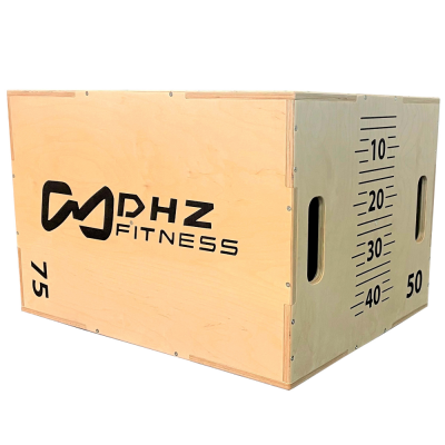 Универсальный Plyo Box 3 в 1 со шкалой наклона DHZ | sportres.ru