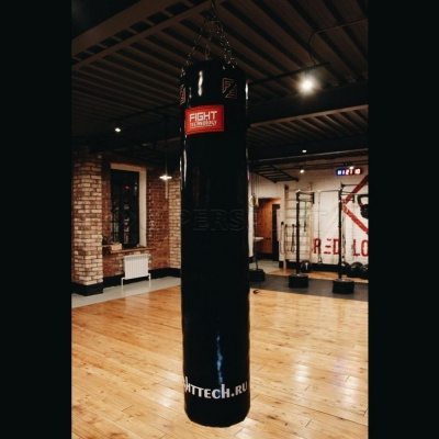 Боксерский мешок FightTech ПВХ 180Х35 black edition HBP4 BE